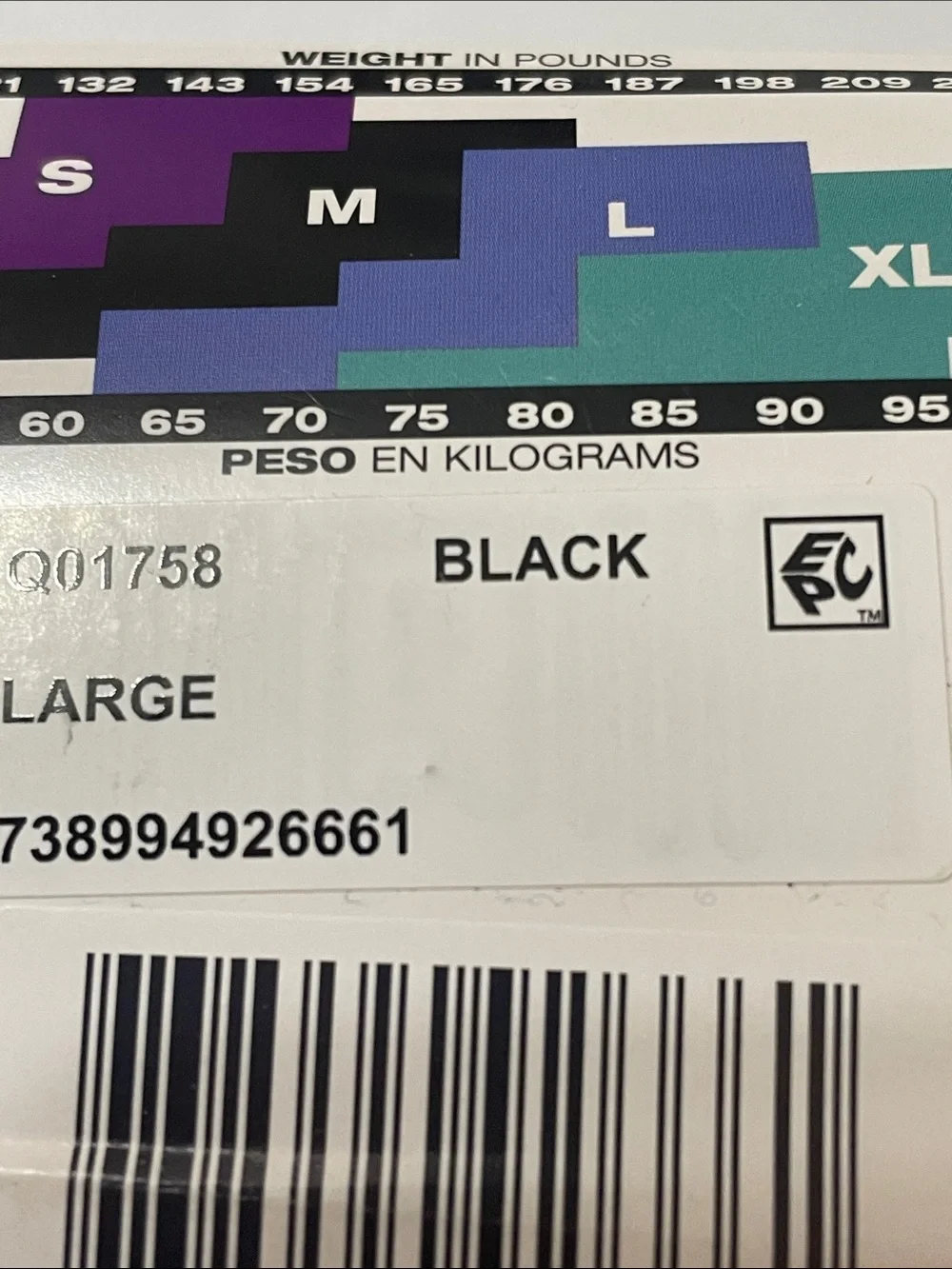 Hanes Blackout Premium Perfect Tights, Comfort Flex, Sz. L NEW see size chart